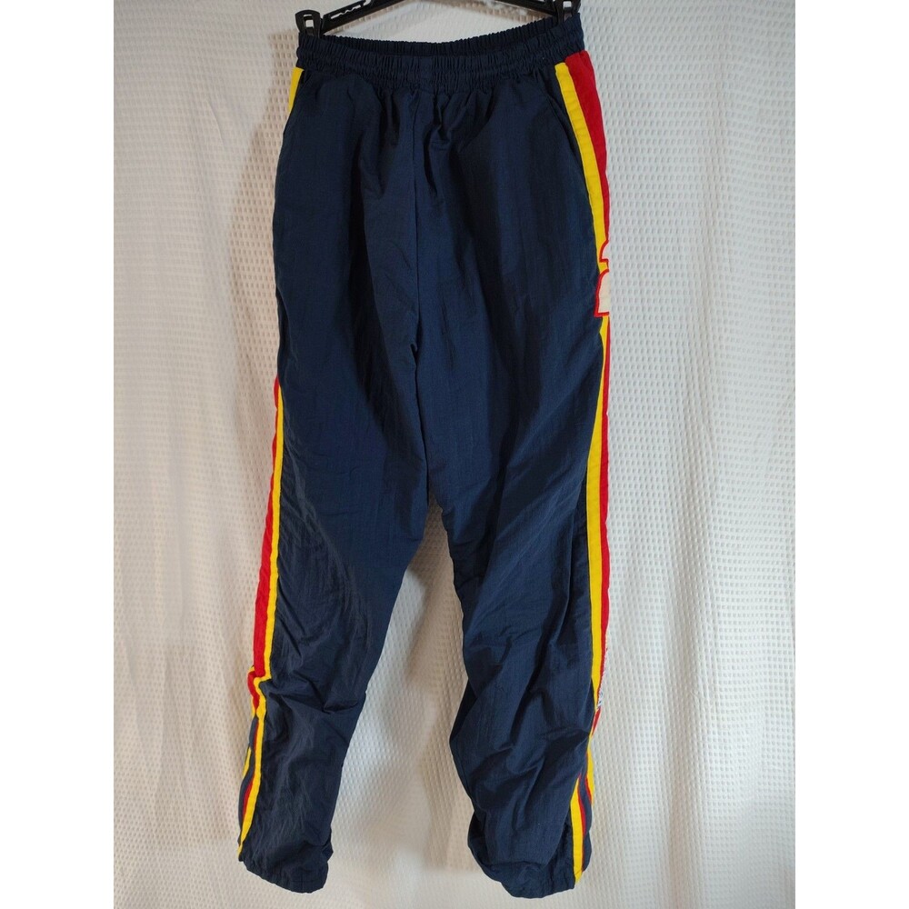 VINTAGE NASCAR #2 Youth Kids Racing Track Pants Size Large 16/18 Lined Zip Ankle